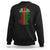 Juneteenth Sweatshirt Dream Like Leaders TS01 Black Printyourwear