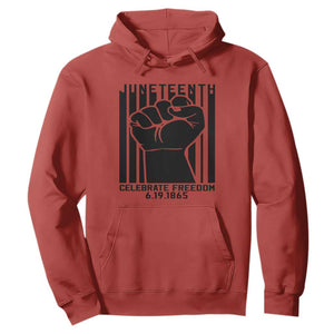 Happy Juneteenth Independence Hoodie TS01 Red Printyourwear