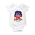 Juneteenth Flag Baby Onesie Celebrating Black Freedom Day 1865 TS01 White Print Your Wear