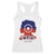 Juneteenth Flag Racerback Tank Top Celebrating Black Freedom Day 1865 TS01 White Print Your Wear