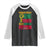 Emancipation Day Raglan Shirt Juneteenth Black American Freedom Since 1865 TS01 Black White Print Your Wear