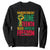 Emancipation Day Sweatshirt Juneteenth Black American Freedom TS01 Black Printyourwear