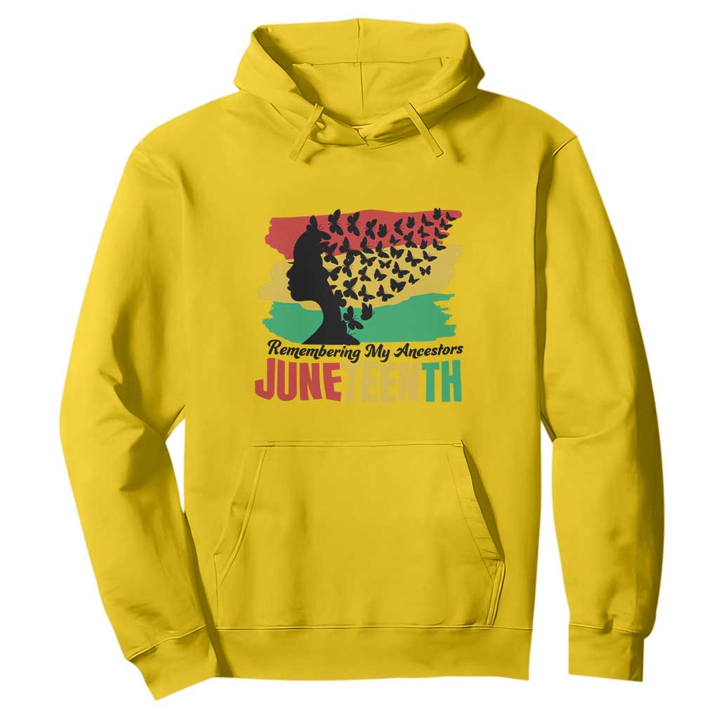 Juneteenth Hoodie Remembering My Ancestors TS01 Daisy Printyourwear
