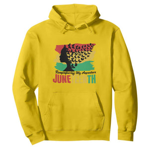 Juneteenth Hoodie Remembering My Ancestors TS01 Daisy Printyourwear