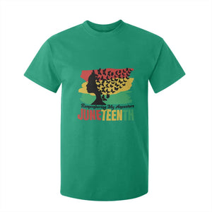Juneteenth 1865 T Shirt For Kid Remembering My Ancestors TS01 Irish Green Print Your Wear