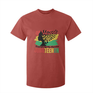 Juneteenth 1865 T Shirt For Kid Remembering My Ancestors TS01 Red Print Your Wear