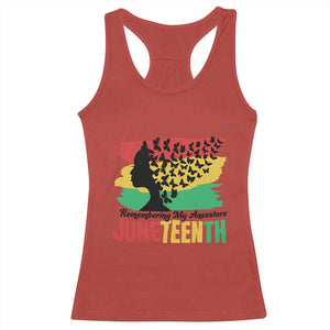 Juneteenth 1865 Racerback Tank Top Remembering My Ancestors TS01 Red Print Your Wear