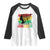 Juneteenth 1865 Raglan Shirt Remembering My Ancestors TS01 White Black Print Your Wear