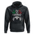 Viva Mexico Cabrones Hoodie Mexican Flag Independence Day Design TS01 Black Print Your Wear