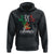 Viva Mexico Cabrones Hoodie Celebrate Mexican Pride with Flag Design TS01 Black Print Your Wear