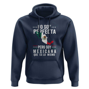 Mexican Flag Mujer Mexicana Hoodie Celebrate Mexico Heritage & Culture TS01 Navy Print Your Wear