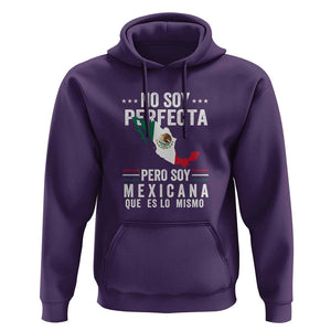 Mexican Flag Mujer Mexicana Hoodie Celebrate Mexico Heritage & Culture TS01 Purple Print Your Wear