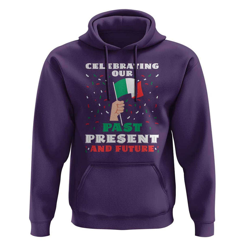 Celebrate Mexican Independence Day Hoodie Mexico Flag Tee for Proud Mexicans TS01 Purple Print Your Wear