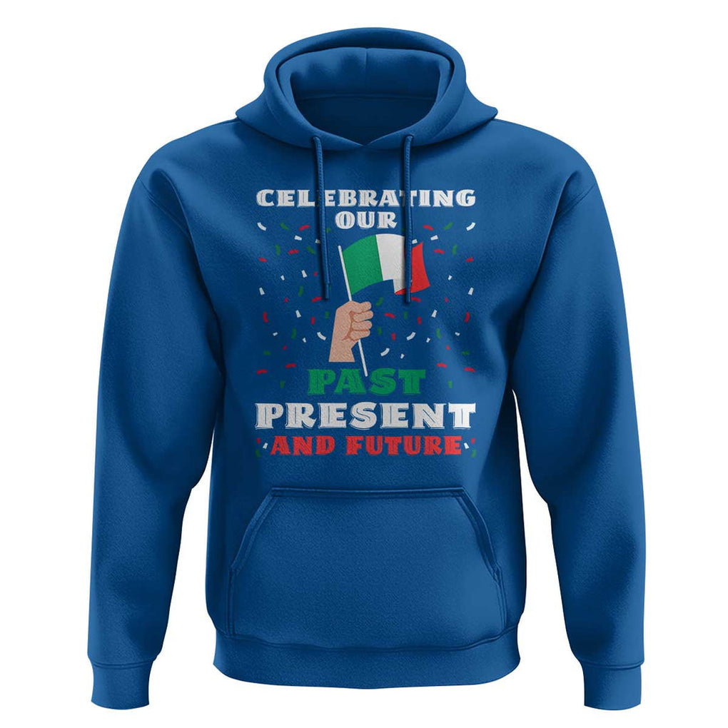 Celebrate Mexican Independence Day Hoodie Mexico Flag Tee for Proud Mexicans TS01 Royal Blue Print Your Wear