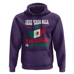 Independencia de Mxico Hoodie Celebrate with Flag & Pride TS01 Purple Print Your Wear