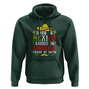 Celebrate Mexican Independence Day in Style Hoodie Mexico Flag Trendy TS01 Dark Forest Green Print Your Wear