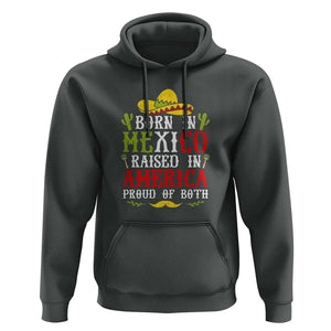 Celebrate Mexican Independence Day in Style Hoodie Mexico Flag Trendy TS01 Dark Heather Print Your Wear