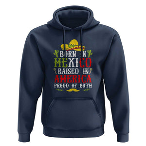 Celebrate Mexican Independence Day in Style Hoodie Mexico Flag Trendy TS01 Navy Print Your Wear