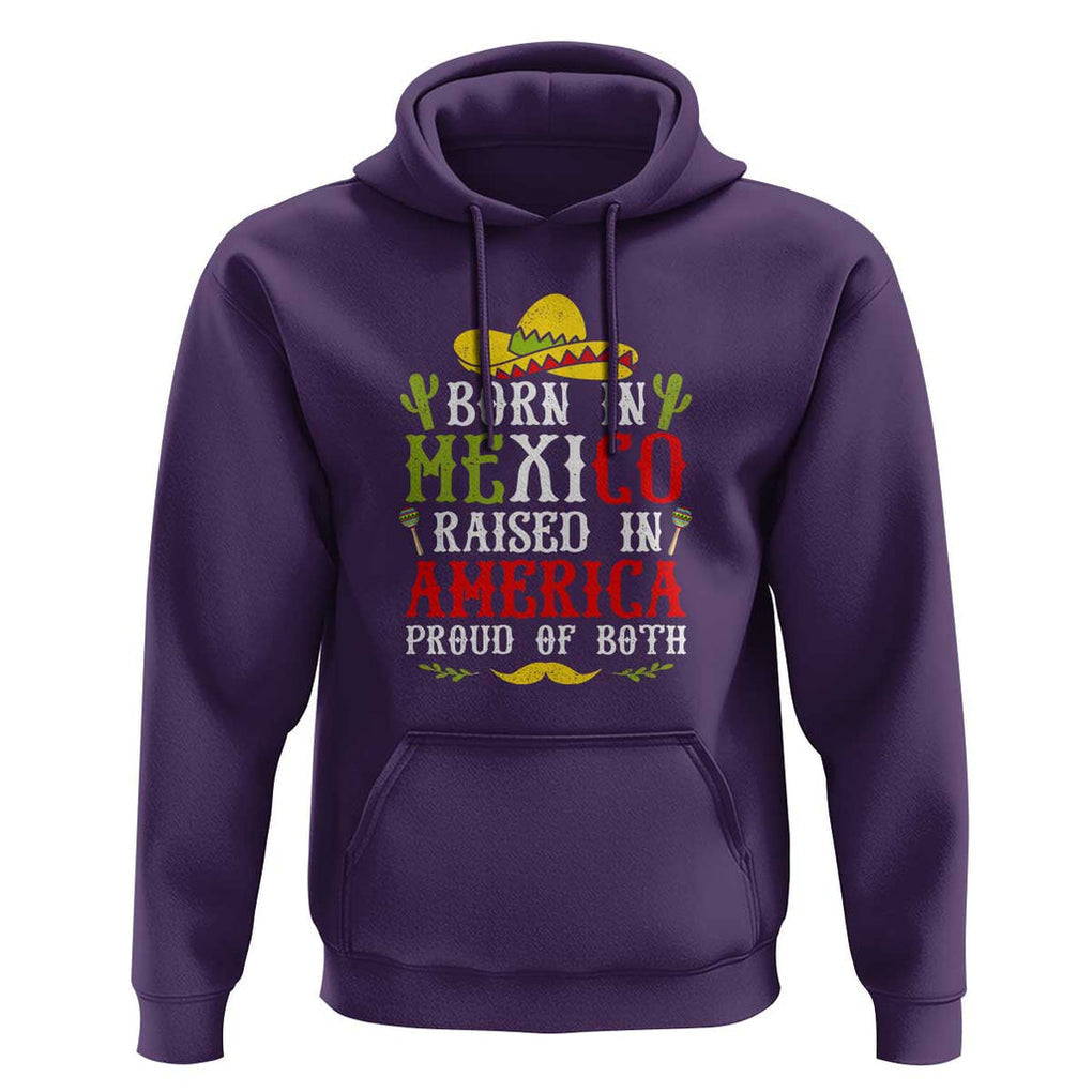 Celebrate Mexican Independence Day in Style Hoodie Mexico Flag Trendy TS01 Purple Print Your Wear