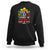 Celebrate Mexican Independence Day in Style Sweatshirt Mexico Flag Trendy TS01 Black Print Your Wear