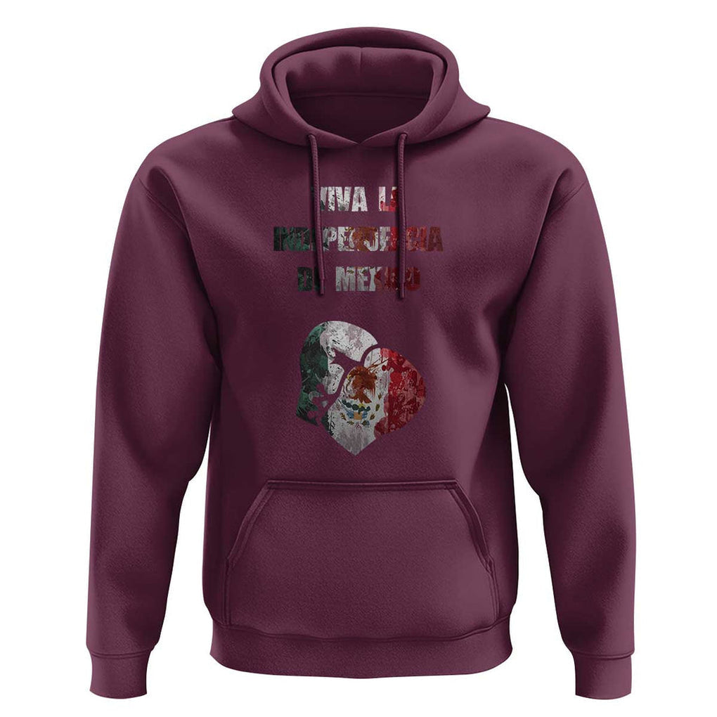 Stylish Mexico Independence Day Tee Hoodie Unisex Design for Men & Women TS01 Maroon Print Your Wear