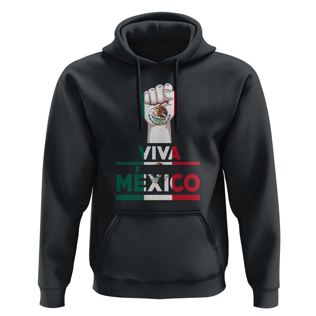 VIVA Mexico Independence Day Hoodie Celebrate Mexican Pride & Culture TS01 Black Print Your Wear
