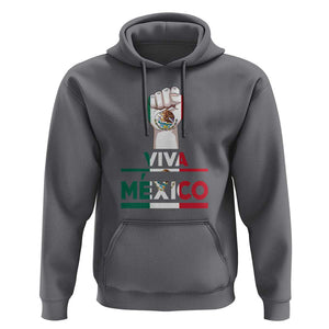 VIVA Mexico Independence Day Hoodie Celebrate Mexican Pride & Culture TS01 Charcoal Print Your Wear