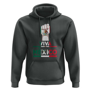 VIVA Mexico Independence Day Hoodie Celebrate Mexican Pride & Culture TS01 Dark Heather Print Your Wear