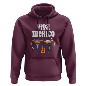 Cinco De Mayo Mariachi Hoodie Perfect for Mexican Independence Day Festivities TS01 Maroon Print Your Wear