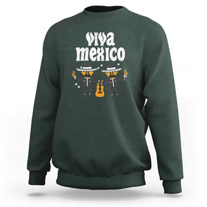 Cinco De Mayo Mariachi Sweatshirt Perfect for Mexican Independence Day Festivities TS01 Dark Forest Green Print Your Wear