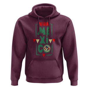 Club America Independence Day Hoodie Celebrate Mexican Heritage with Style TS01 Maroon Print Your Wear