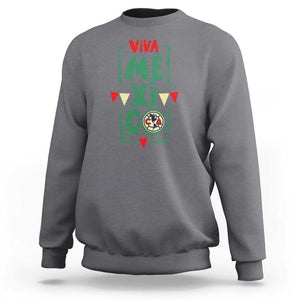 Club America Independence Day Sweatshirt Celebrate Mexican Heritage with Style TS01 Charcoal Print Your Wear