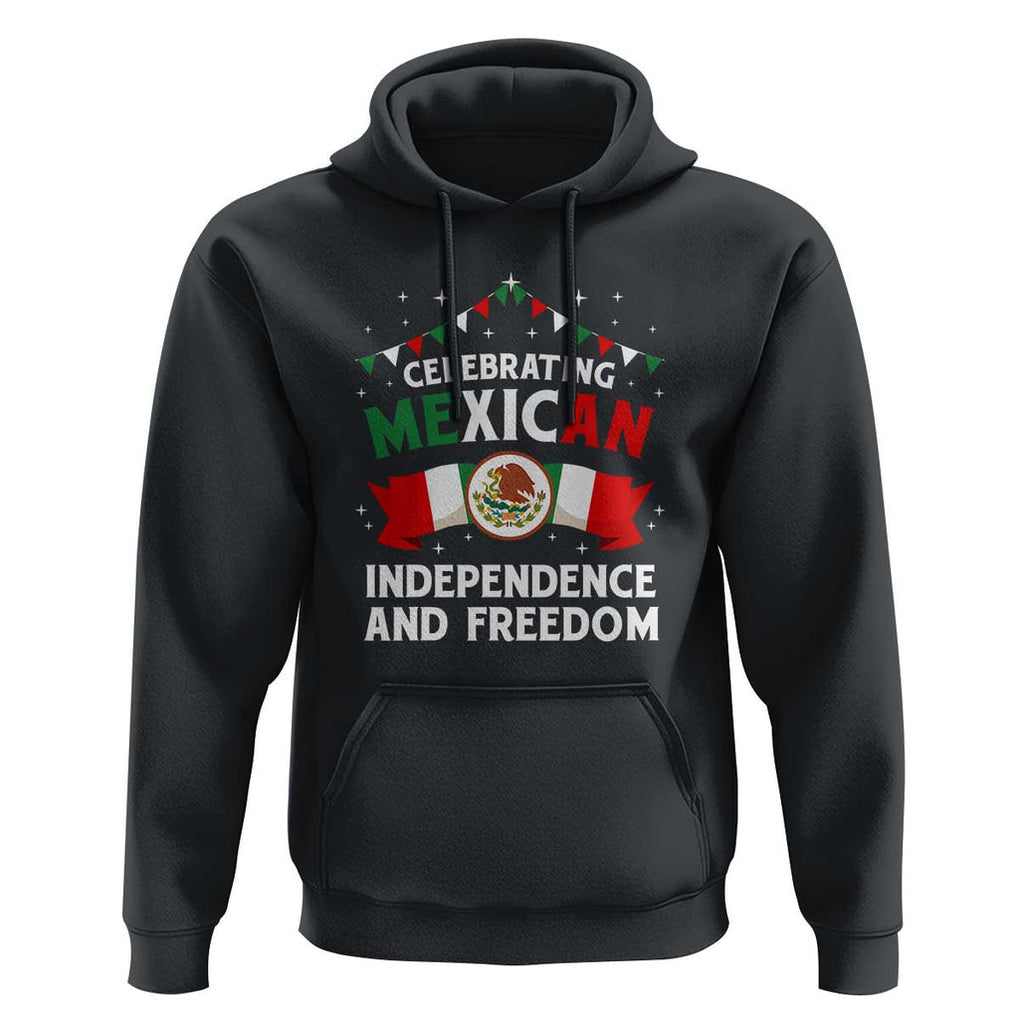 Celebrate Mexican Independence Day in Style Hoodie Proudly Display Mexicos Flag TS01 Black Print Your Wear