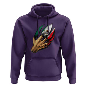Show Your Pride with This Mexican Flag Hoodie Tee for Independence Day TS01 Purple Print Your Wear