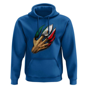 Show Your Pride with This Mexican Flag Hoodie Tee for Independence Day TS01 Royal Blue Print Your Wear