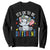 Autism Month Sweatshirt It's Okay To Be Different Elephant TS01 Black Printyourwear