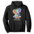 It's Ok To Be Elephant Different Autism Awareness Hoodie TS01 Black Printyourwear