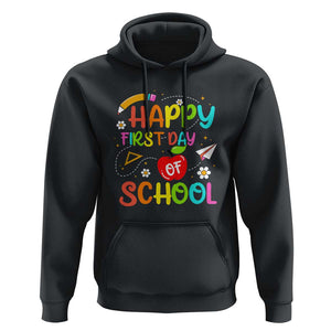 Welcome Back to School Hoodie First Day Premium Tee for Teachers & Students TS01 Black Print Your Wear