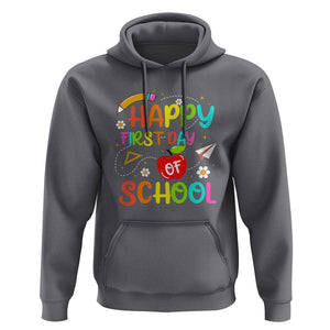 Welcome Back to School Hoodie First Day Premium Tee for Teachers & Students TS01 Charcoal Print Your Wear