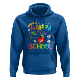 Welcome Back to School Hoodie First Day Premium Tee for Teachers & Students TS01 Royal Blue Print Your Wear