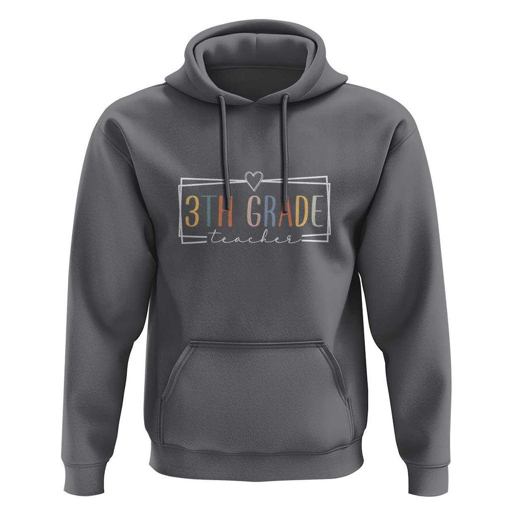3rd Grade Squad Hoodie Perfect Back to School Tee for Teachers & Students TS01 Charcoal Print Your Wear