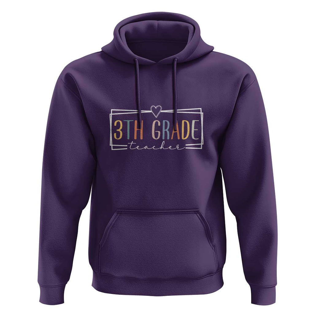 3rd Grade Squad Hoodie Perfect Back to School Tee for Teachers & Students TS01 Purple Print Your Wear