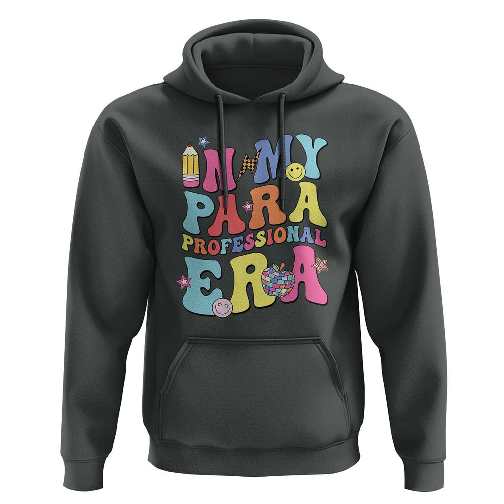 In My Para Professional Era Hoodie Perfect for Back to School TS01 Dark Heather Print Your Wear