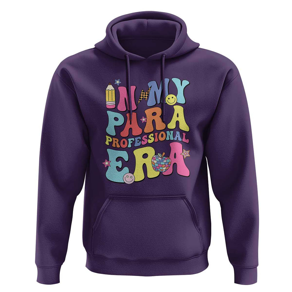 In My Para Professional Era Hoodie Perfect for Back to School TS01 Purple Print Your Wear