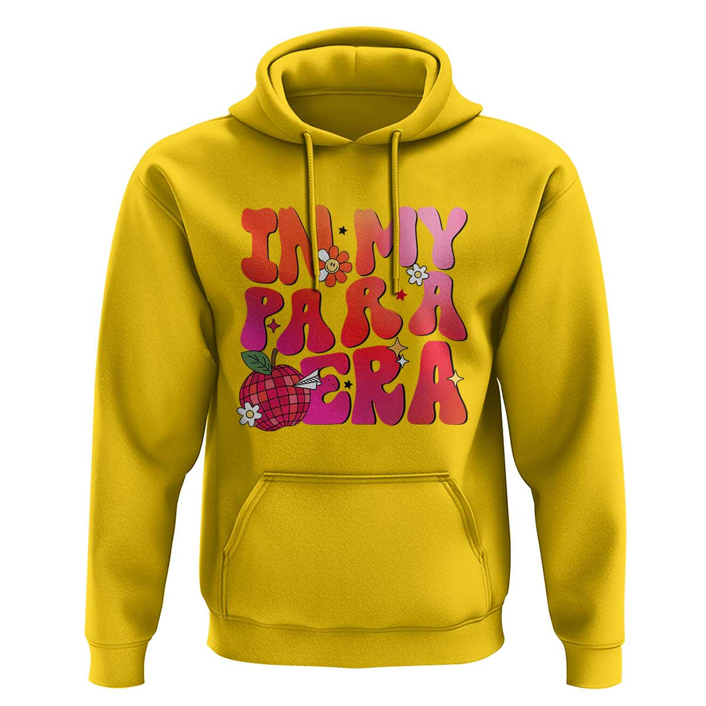 In My Para Era Teacher Hoodie Groovy & Funny Back to School Design TS01 Daisy Print Your Wear