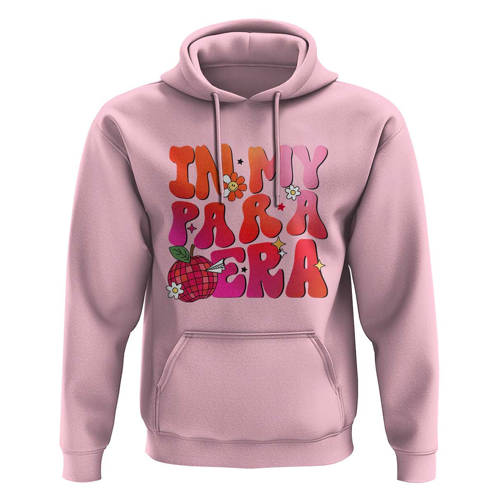 In My Para Era Teacher Hoodie Groovy & Funny Back to School Design TS01 Light Pink Print Your Wear