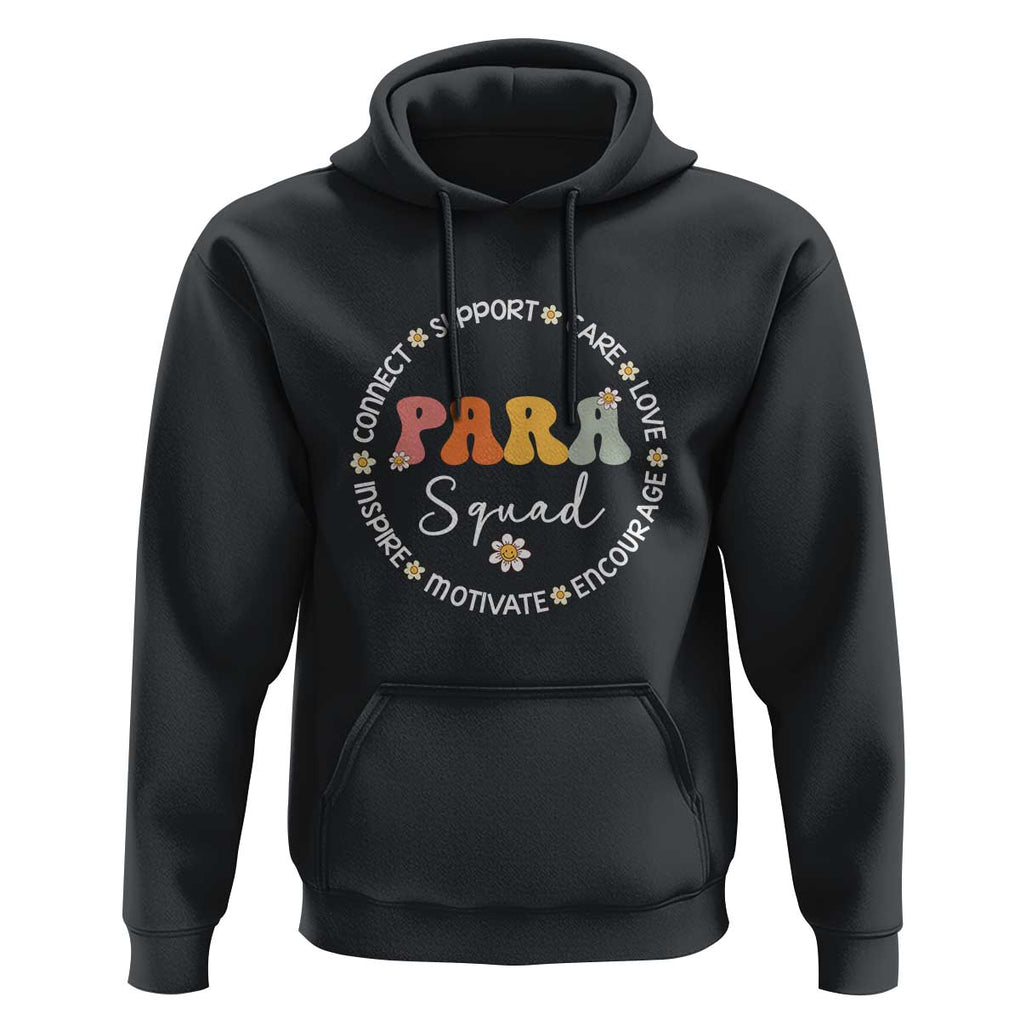 Back to School PARA Squad Tee Hoodie Celebrate Squad Appreciation Week TS01 Black Print Your Wear