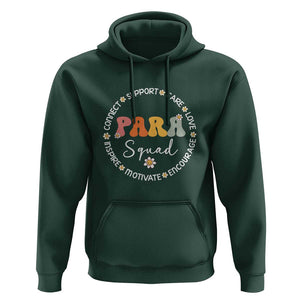 Back to School PARA Squad Tee Hoodie Celebrate Squad Appreciation Week TS01 Dark Forest Green Print Your Wear