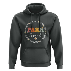 Back to School PARA Squad Tee Hoodie Celebrate Squad Appreciation Week TS01 Dark Heather Print Your Wear