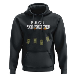 Back to School Game Over Tee Hoodie Funny Tank Design with Military Twist TS01 Black Print Your Wear